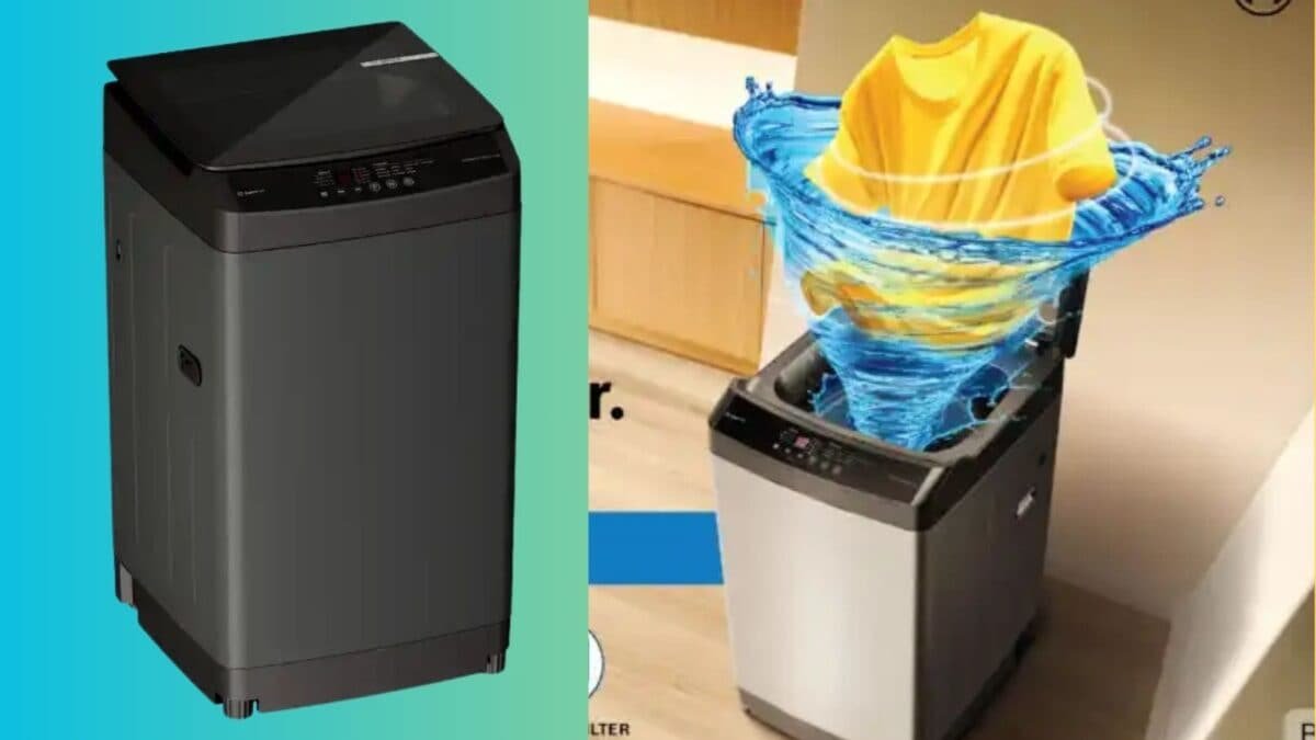 This new top load washing machine will remove stubborn stains from clothes, capacity ranges from 7kg to 12kg.