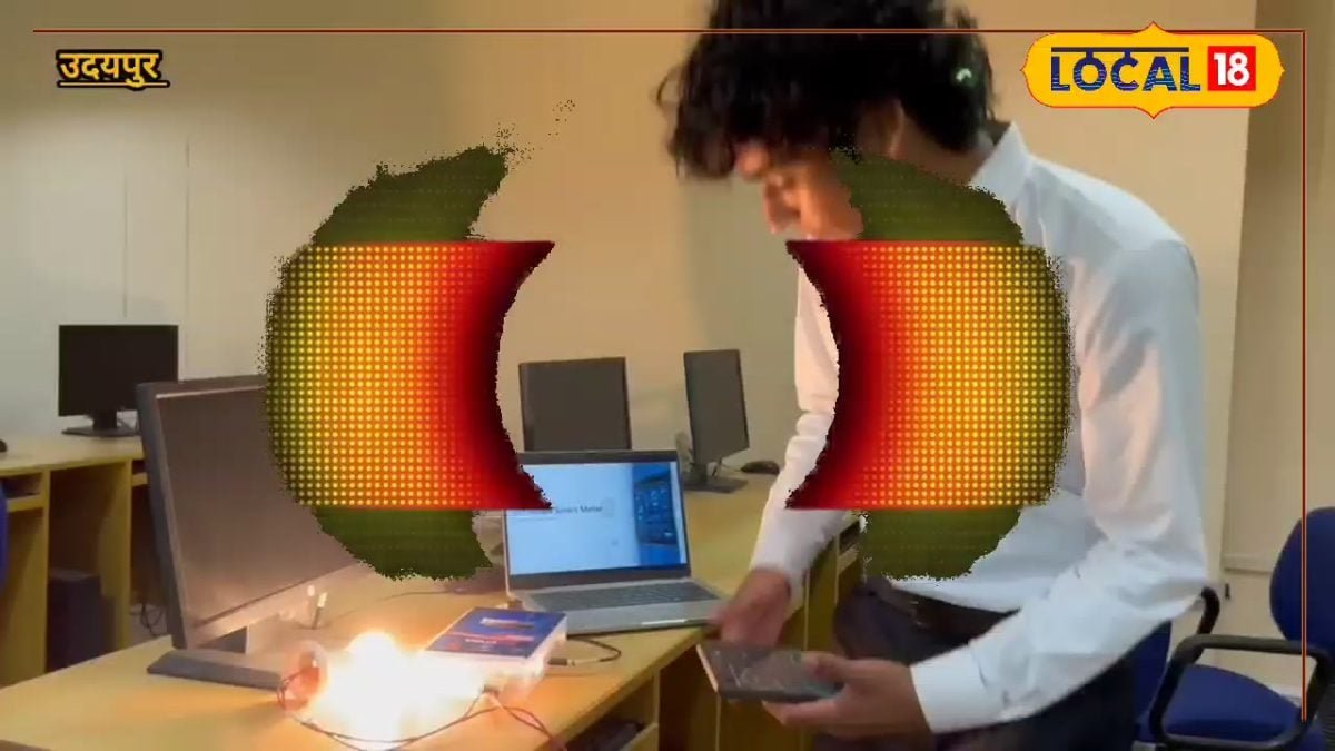 Udaipur student made smart device, will tell on mobile how much electricity bill is coming