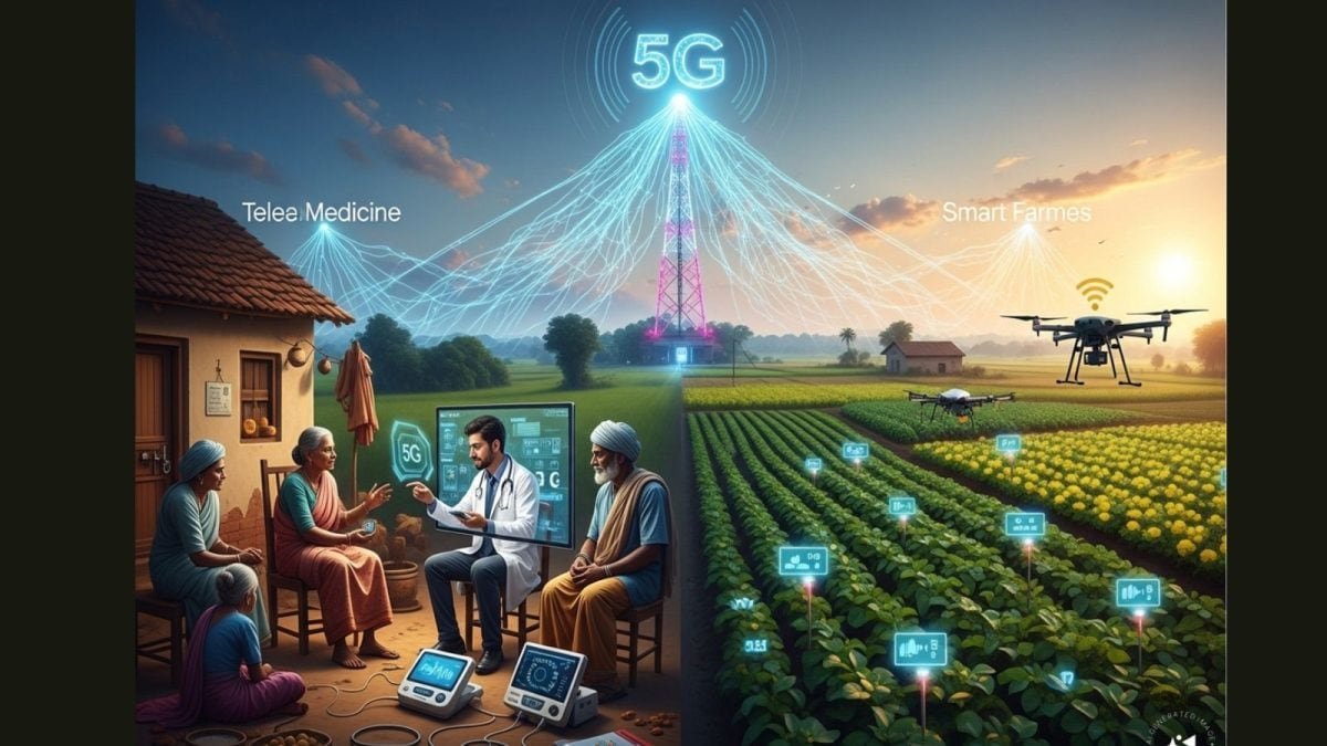 5G will change your way of life! Villages will now get advice from senior doctors online and farming will become smart.