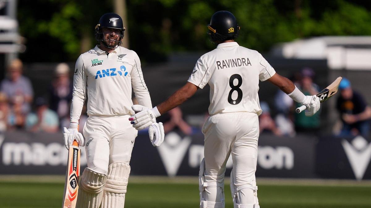Ravindra, Blundell hit centuries as NZ meets Ireland for first time in Tests