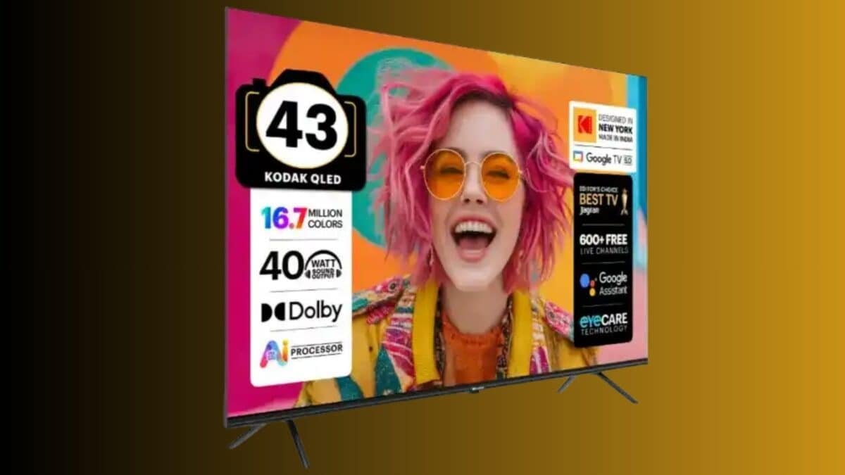 QLED Smart TV for just ₹ 10,999, big bang in the budget, you will get 4K like experience at a cheap price