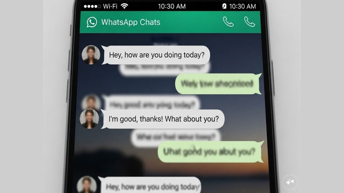 Soon you will be able to send ‘hidden’ messages on WhatsApp, blur will be visible in chat, receiver will open itself