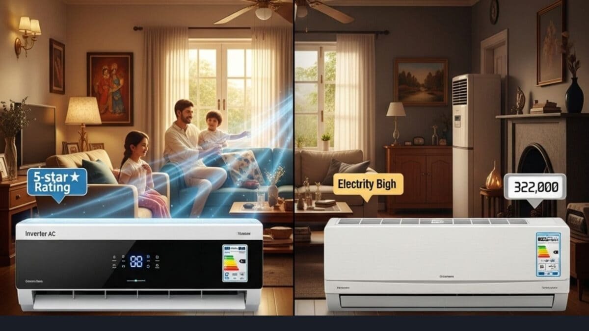 If you want to save electricity then which AC is right? Inverter AC or Normal Split AC? Which is perfect for summer
