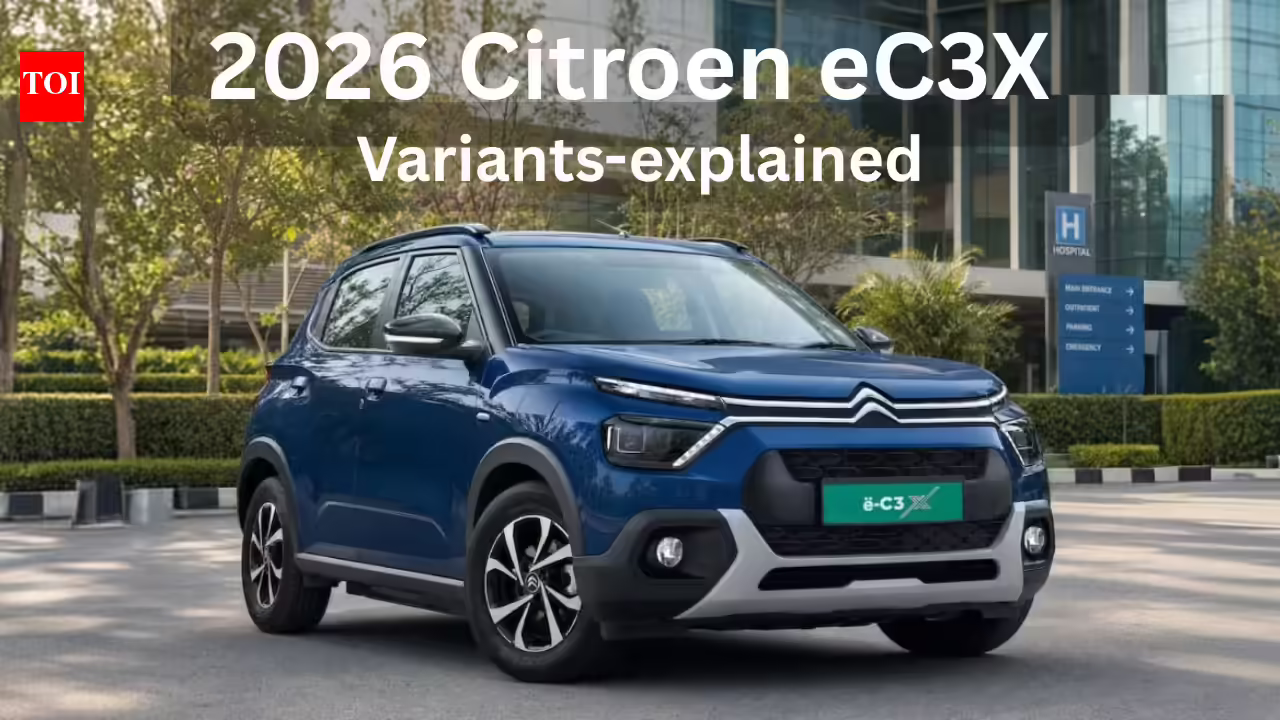 Citroen eC3 X वेरिएंट:2026 Citroen eC3 X: कीमत के साथ वेरिएंट-वार विशेषताएं |