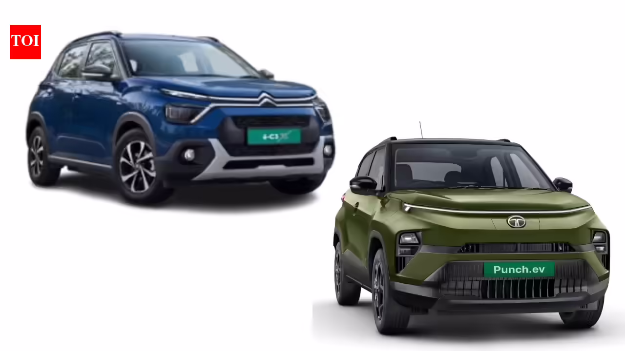 Citroen eC3X बनाम टाटा पंच EV: कीमत, रेंज और मुख्य विवरण की तुलना