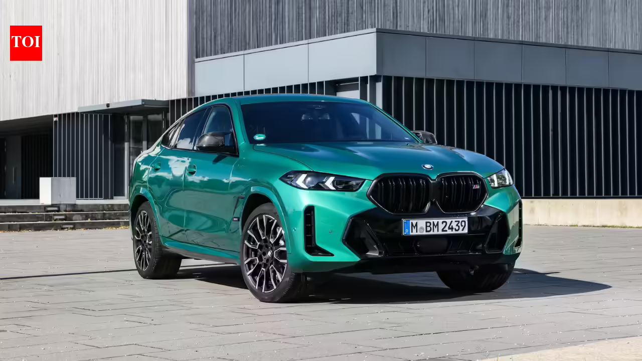 BMW X6 M60i 1.78 करोड़ में लॉन्च: 4.3 सेकंड में V8, 0-100 प्राप्त करता है!