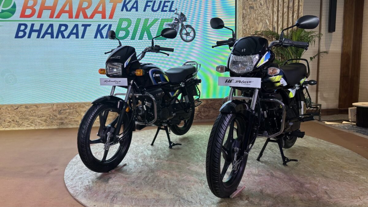Hero Splendor+ and HF Deluxe Flex Fuel launched, these bikes will run on E85 ethanol, know price and features