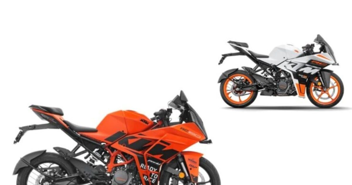 KTM इंडिया ने KTM RC 160 – नए रंग, कीमत ₹1.84 लाख, पूरी डिटेल अपडेट की
