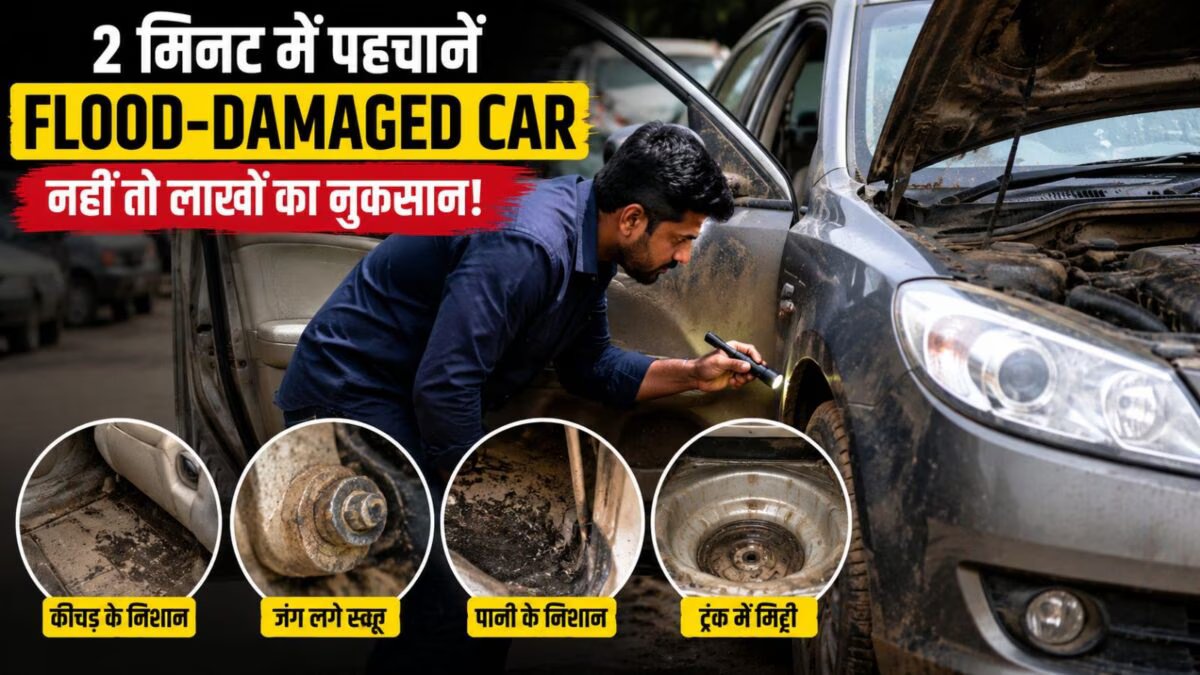 Second Hand Car Buying Tips: Identify Flood-Damaged Used Car in 2 minutes, save yourself from loss of lakhs