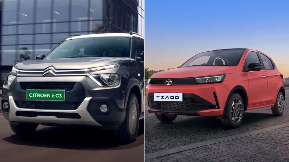 Tata Tiago EV vs Citroën eC3: Which electric car is better? Complete comparison of price, range and features