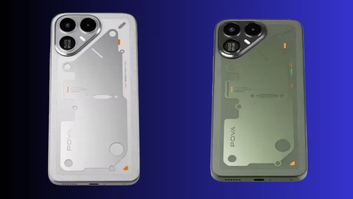 Tecno Pova 8 is coming to explode in the budget 5G segment, will get 8000mAh battery, 256GB storage, new lighting design shown.