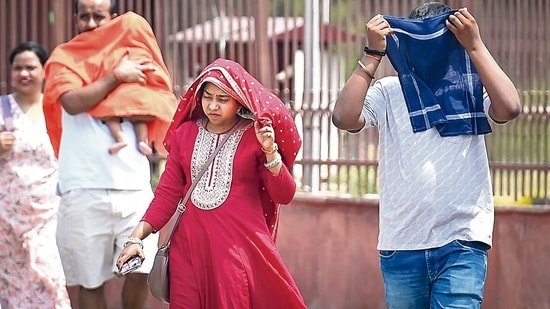 Muggy heat kicks Delhi’s ‘feel like’ temperature to 51°C, highest this year; rainfall likely from Monday