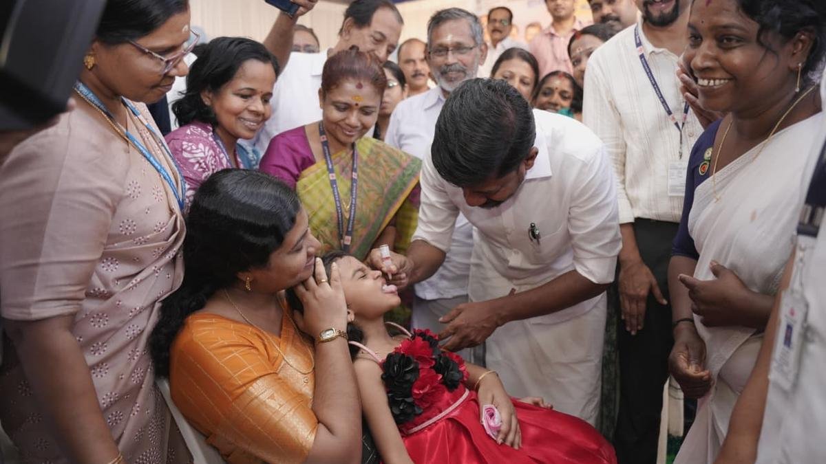 त्रिशूर में पल्स पोलियो अभियान शुरू किया गया; 1.73 लाख से अधिक बच्चों को लगेगा टीका