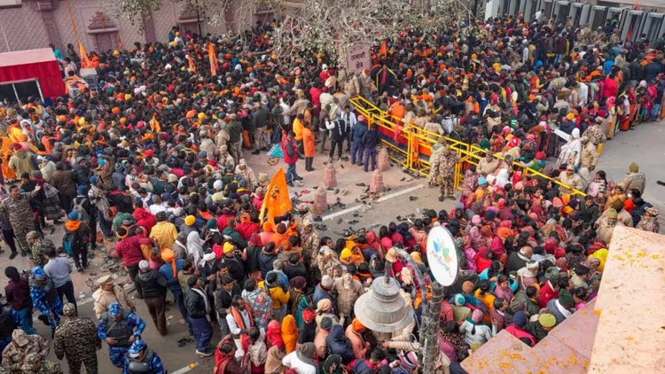 Ram Mandir Darshan:उम्मीद से पांच गुना ज्यादा आई भीड़, संभालने के लिए ट्रस्ट ने किया बड़ा फैसला – Ram Mandir Darshan: The Crowd Came Five Times More Than Expected, The Trust Took A Big Decision To Handle It