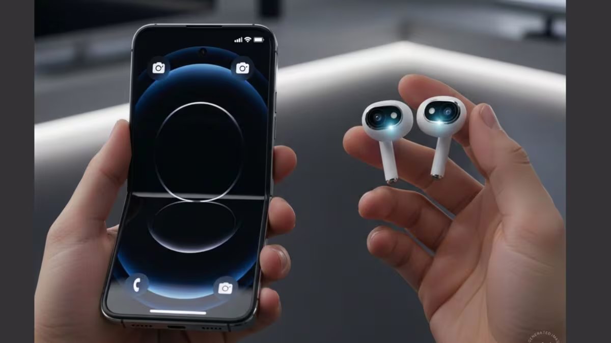 Big bang from Apple in 2027! AirPods with camera will come with foldable iPhone, work going on fast