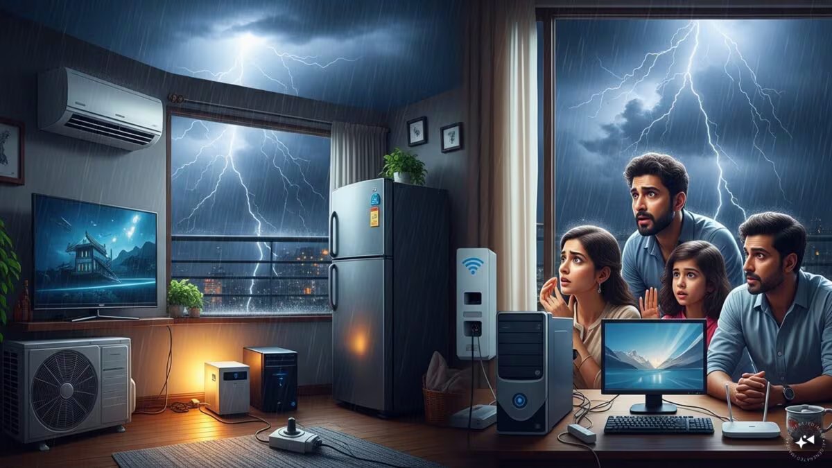 Storm wreaks havoc in Delhi! AC-fridge should not blow due to short circuit, do this immediately