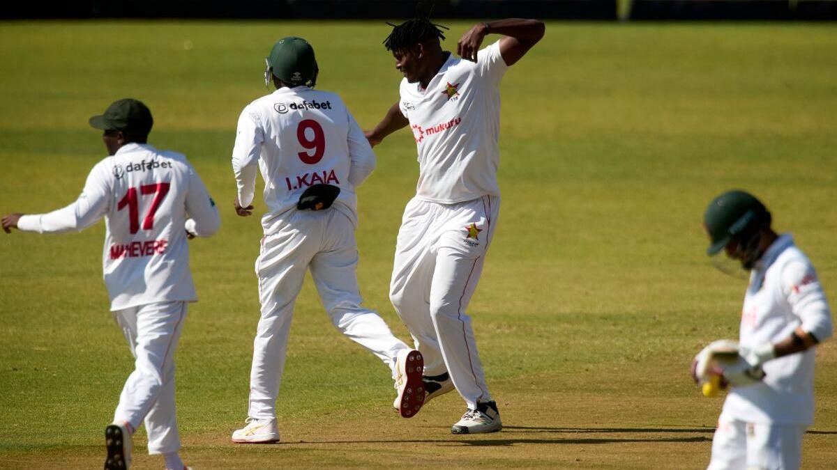 Zimbabwe dominates first day of Bangladesh Test 