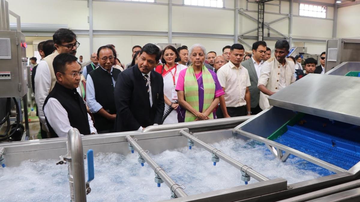 निर्मला सीतारमण ने मेघालय में पूर्वोत्तर के सबसे बड़े मसाला प्रसंस्करण संयंत्र का उद्घाटन किया