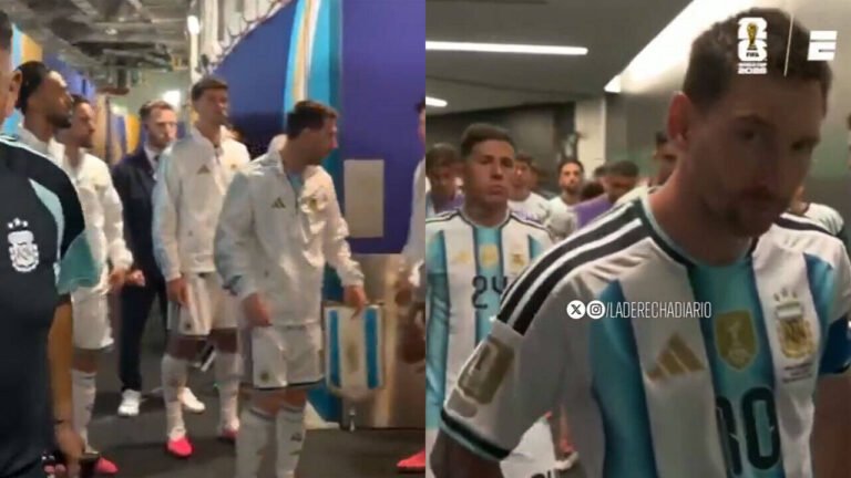 Were Argentina under more pressure than usual in World Cup final? Lionel Messi’s tunnel pep talks fuel fan theories – WATCH | Football News