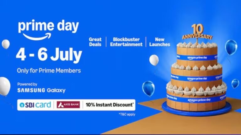 From smartphones to smart TV, everything will be available cheap, big opportunity for savings in Amazon Prime’s 3-day mega sale.