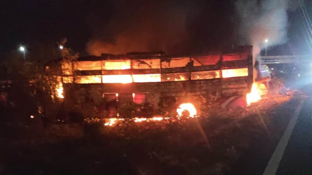 Why are buses catching fire again and again? If these arrangements had been made, perhaps another accident would have been averted!