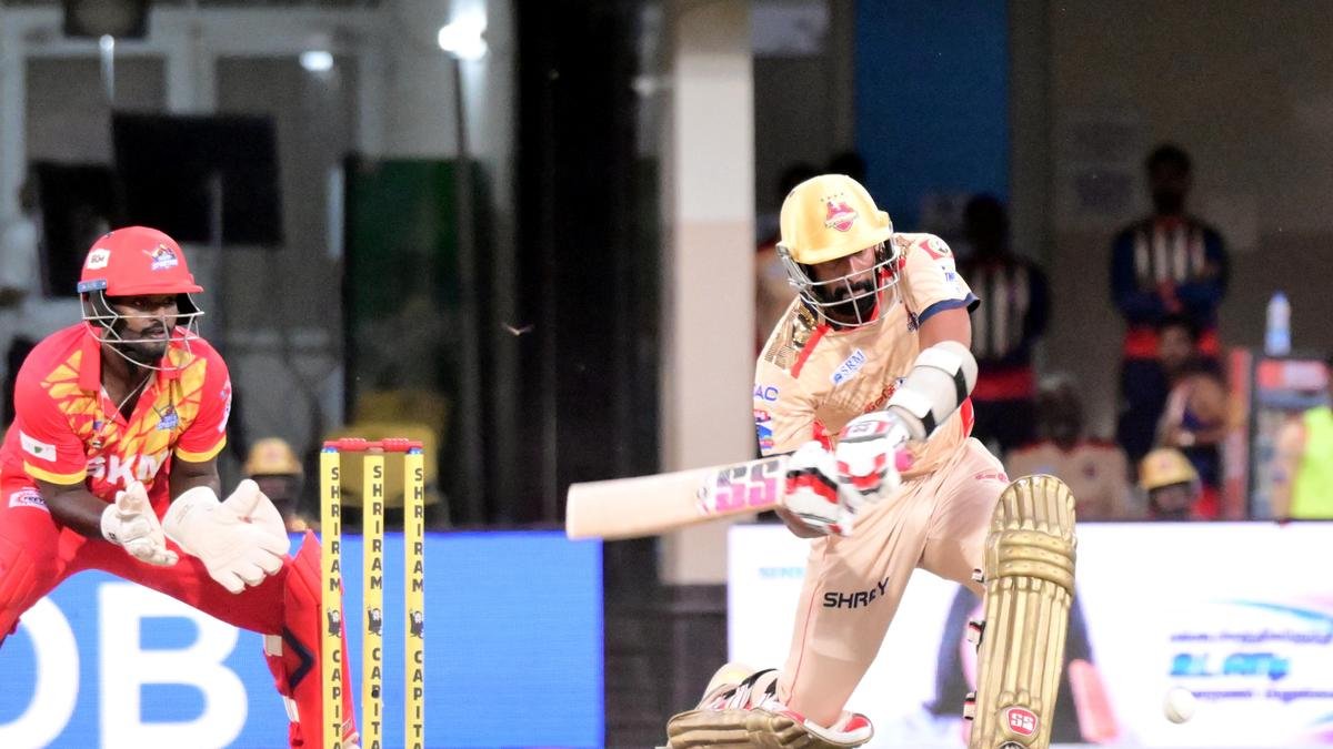 TNPL 2026 — Jagadeesan powers Chepauk Super Gillies past Salem Spartans; Madurai Panthers stays unbeaten