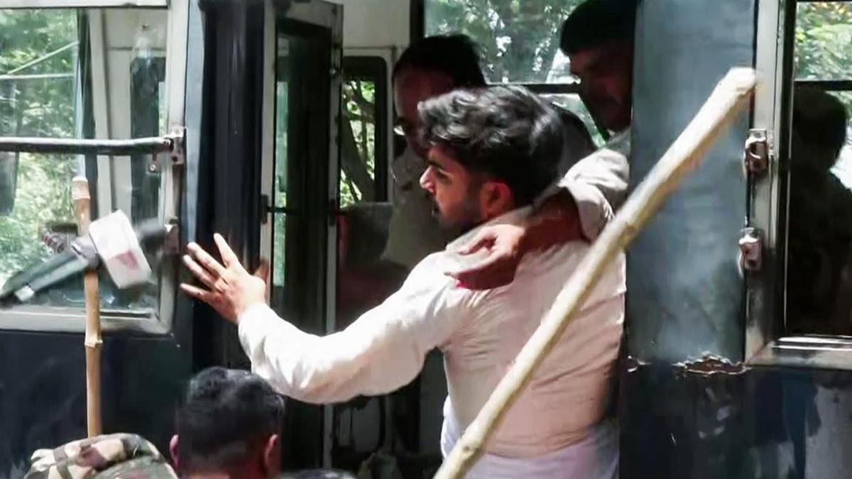 Jharkhand students’ protests updates: Over 100 ABVP workers detained during march to Assembly over police action on students