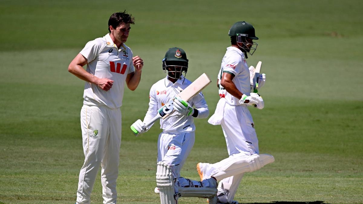 AUS vs BAN: Tanzid makes history as Bangladesh dominates first Australia Test