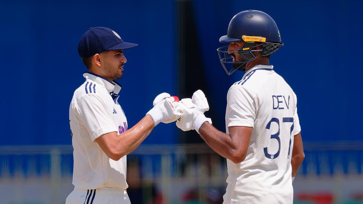 Padikkal century, partnership with Gill put India in control against Sri Lanka on day one of Colombo Test