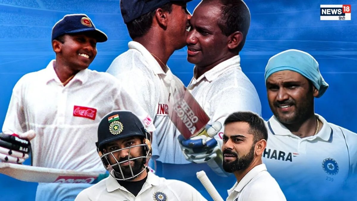IND vs SL: विराट से लेकर जयसूर्या-सहवाग तक… भारत-श्रीलंका के बीच टेस्ट सीरीज के 5 सबसे बड़े रन दानव