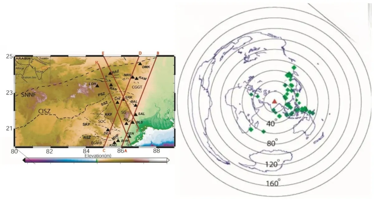 New seismic mapping reveals ancient ocean remains and trapped water pockets under the Eastern Indian craton