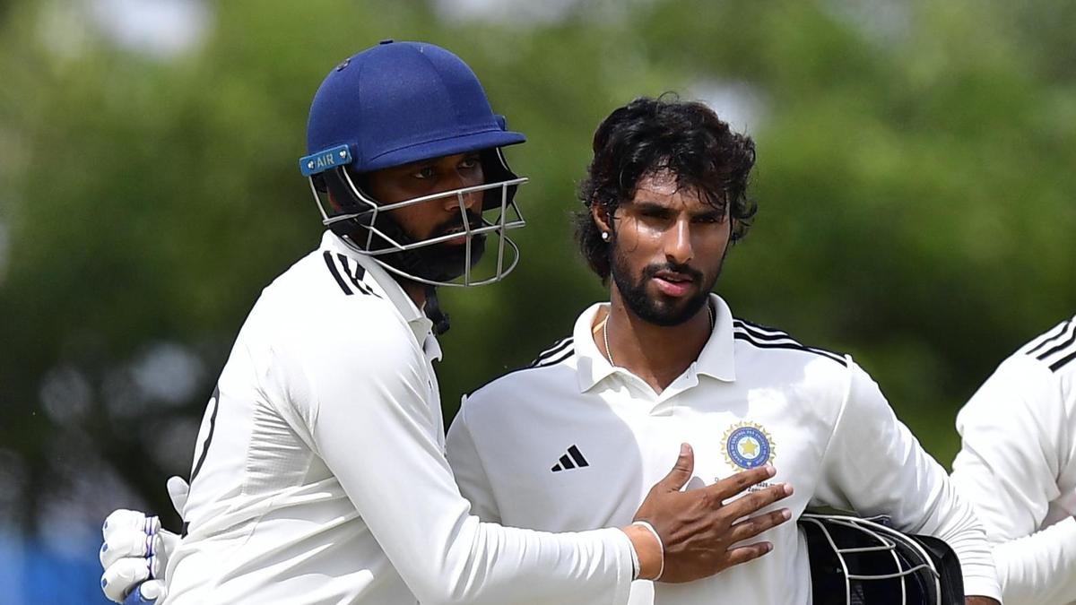 Duleep Trophy 2026 — Tilak’s unbeaten fifty leads South Zone into final