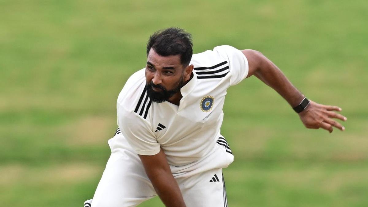 Mohammed Shami Features for East Zone in Duleep Trophy Final to Complete 100 First-Class games