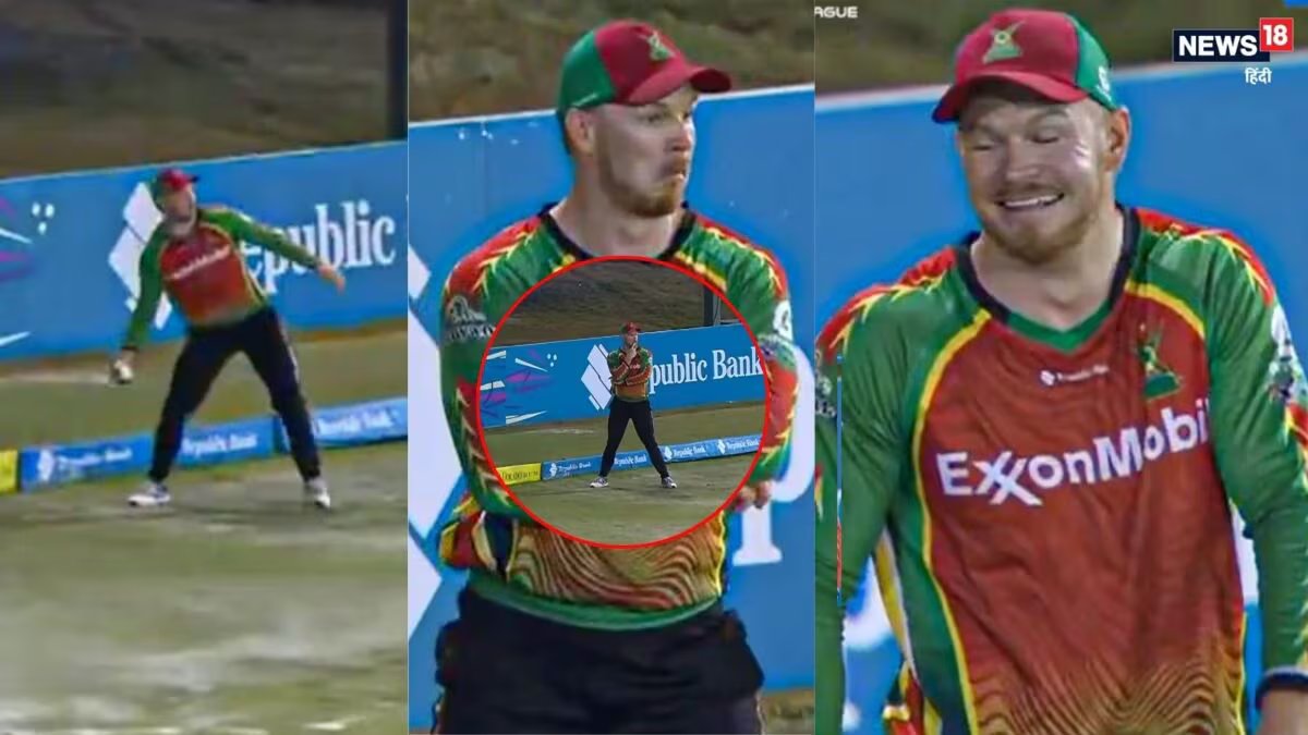 Glenn Phillips Viral Catch: ग्लेन फिलिप्स के हाथ में चुंबक है क्या? बाउंड्री पर लपका ब्लाइंड कैच, देखकर यकीन नहीं होगा