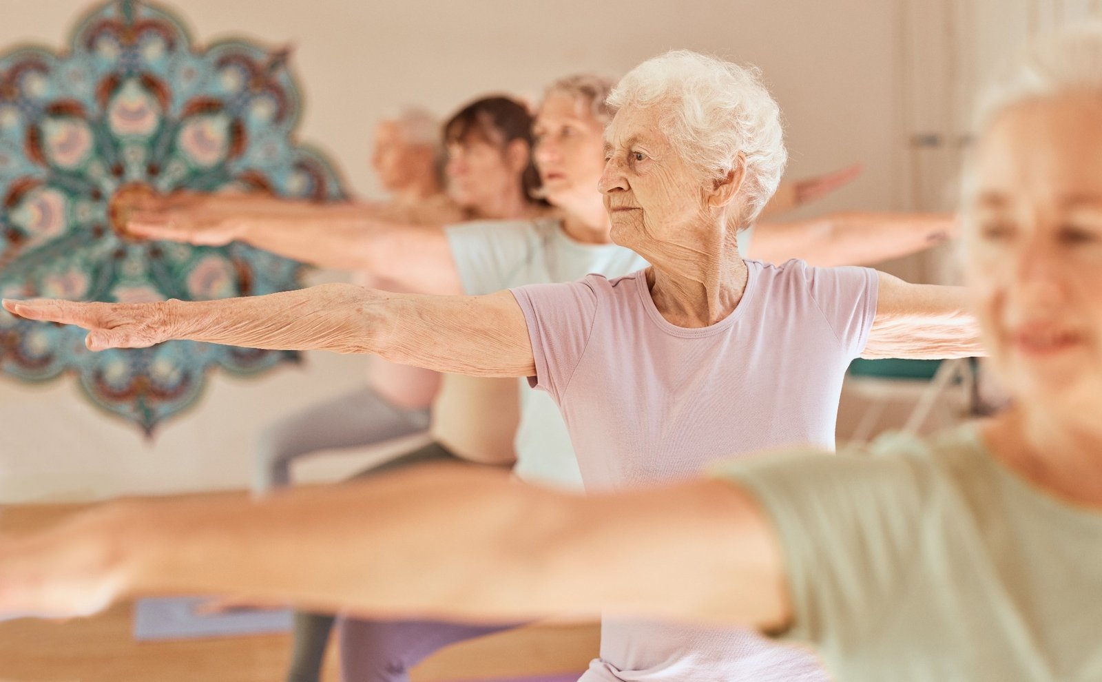 Yoga with a cognitive twist showed some intriguing benefits in older adults